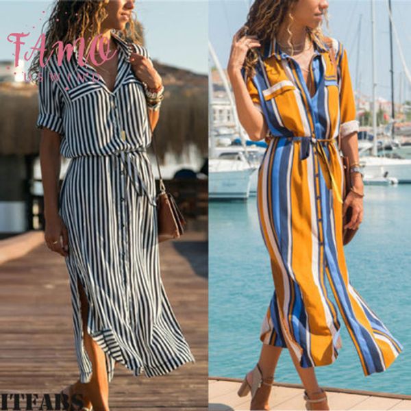 2019 spring summer dress womens boho casual long maxi dress evening party beach dress sundress good for wholesale, Black;gray
2019 spring summer dress womens boho casual long maxi dress evening party beach dress sundress good for wholesale, Black;gray