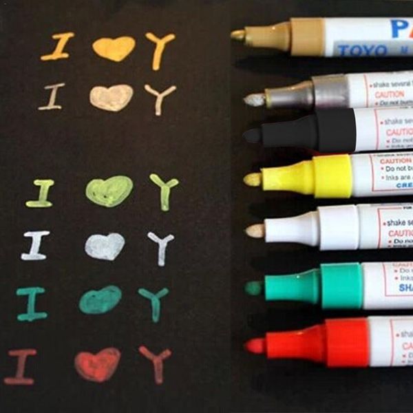 1pc colorful permanent oil marker ink pen painting pens cars marker tire mark wood rock pen for auto cars accessories supplies
1pc colorful permanent oil marker ink pen painting pens cars marker tire mark wood rock pen for auto cars accessories supplies