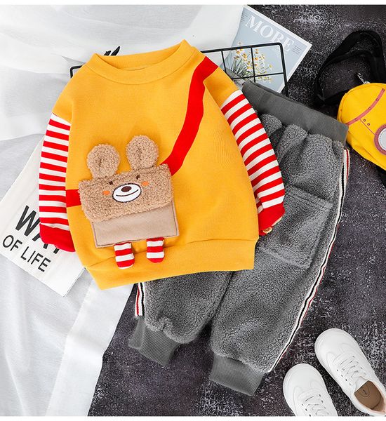 0-4 лет зима мальчик девочка одежда набор 2019 повседневный thicker теплый cartoon cute kid костюм дети детская одежда толстовки + pant 2pcs, White
0-4 лет зима мальчик девочка одежда набор 2019 повседневный thicker теплый cartoon cute kid костюм дети детская одежда толстовки + pant 2pcs, White