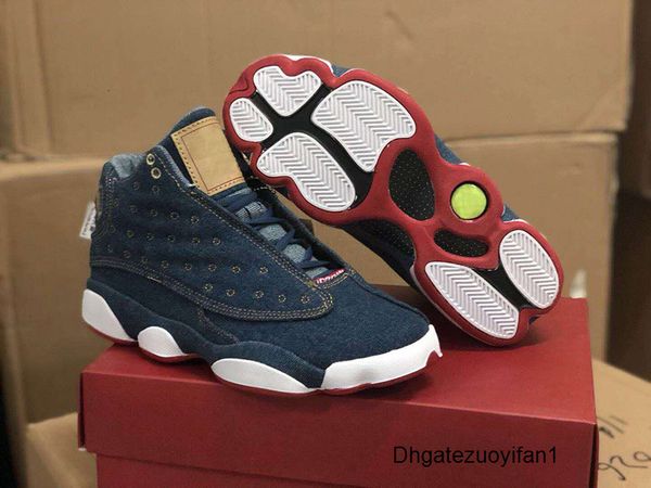 men sneakers 13 denim blue basketball shoes 13s nrg jeans designer sports sneakers for male good qualite size 8-13
men sneakers 13 denim blue basketball shoes 13s nrg jeans designer sports sneakers for male good qualite size 8-13
