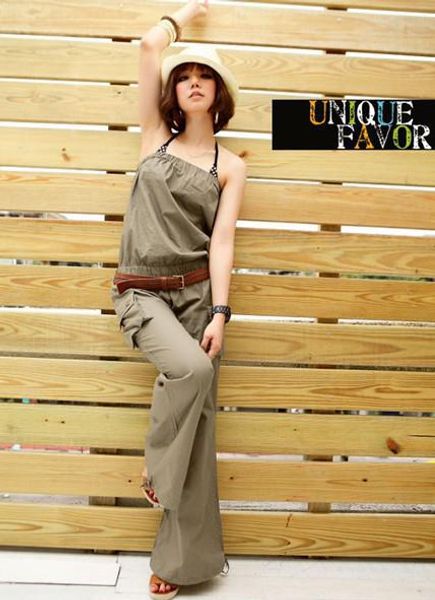 womens strapless jumpsuits lady casual cotton jumpsuits overalls army green, Black;white
womens strapless jumpsuits lady casual cotton jumpsuits overalls army green, Black;white