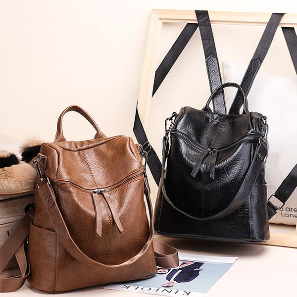 new korean version backpack women the wild fashion travel backack woman bag leisure travel leather backpacks
new korean version backpack women the wild fashion travel backack woman bag leisure travel leather backpacks