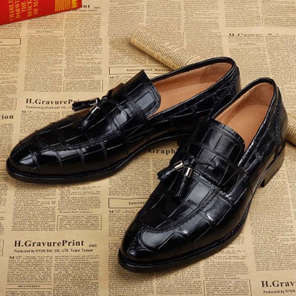ourui new crocodile leather men business dress shoes genuine crocodile leather shallow mouth single shoes black men
ourui new crocodile leather men business dress shoes genuine crocodile leather shallow mouth single shoes black men