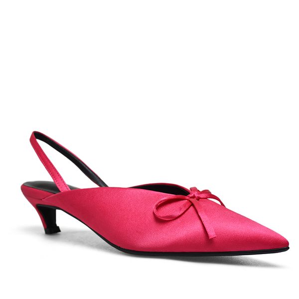 wetkiss lady footwear custom logo fancy satin bridal shoes med heel slingbacks pumps shoes leather pumps shoes for wedding party, Black
wetkiss lady footwear custom logo fancy satin bridal shoes med heel slingbacks pumps shoes leather pumps shoes for wedding party, Black