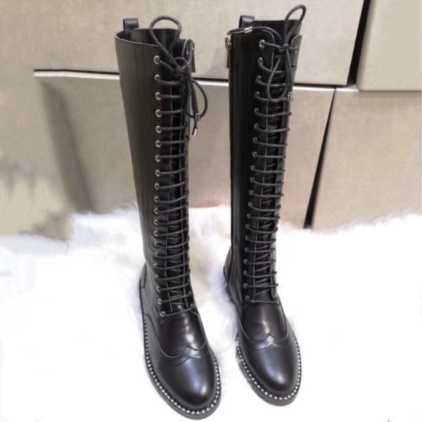the latest fashion knee-high shoes round head rhinestone side zipper flat boots women's fashion motorcycle ladies thigh boots, Black
the latest fashion knee-high shoes round head rhinestone side zipper flat boots women's fashion motorcycle ladies thigh boots, Black