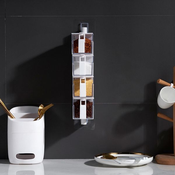 rotatable seasoning storage boxes spice jar kitchen wall hanging rotating condiment box kitchen organization tools accessories
rotatable seasoning storage boxes spice jar kitchen wall hanging rotating condiment box kitchen organization tools accessories