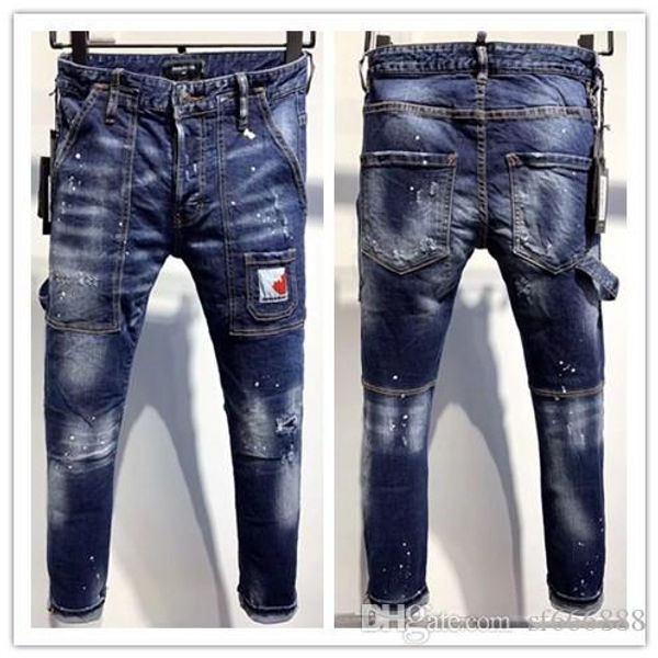 the new brand fashion european and american men's jeans are men's casual jeans motorcycle slim jeans hand-worn 9636, Blue
the new brand fashion european and american men's jeans are men's casual jeans motorcycle slim jeans hand-worn 9636, Blue