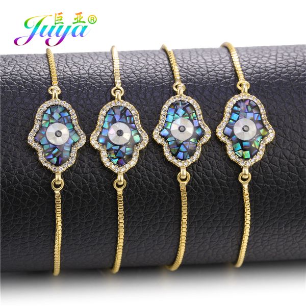 juya gold/silver/rose gold adjustable opal shell evil eye hamsa hand fatima bracelets for women greek eye jewelry supplies, Golden;silver
juya gold/silver/rose gold adjustable opal shell evil eye hamsa hand fatima bracelets for women greek eye jewelry supplies, Golden;silver