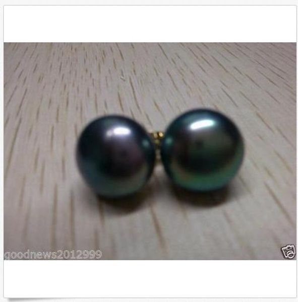 stunning a pair of natural 11-12mm tahitian black pearl earring 14k yellow gold, Golden;silver
stunning a pair of natural 11-12mm tahitian black pearl earring 14k yellow gold, Golden;silver
