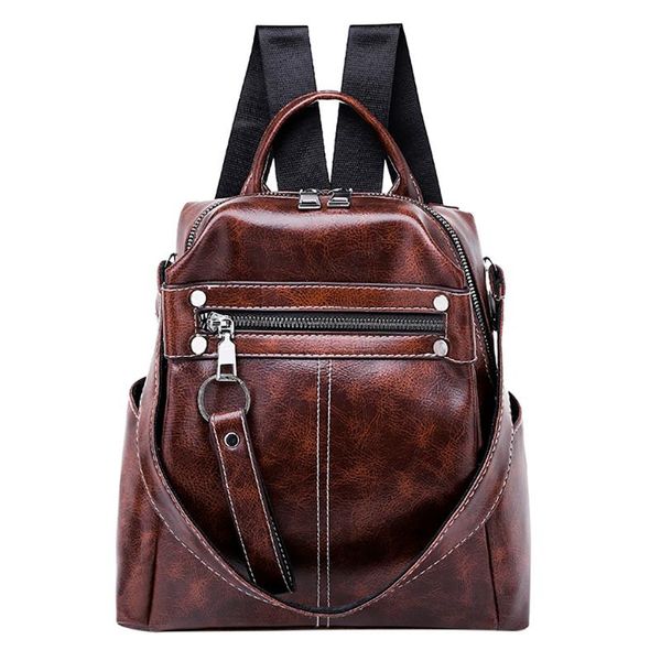 women's fashion backpack waterproof bag anti-theft leisure backpacks girls kids travel pu leather bag large capacity 0227
women's fashion backpack waterproof bag anti-theft leisure backpacks girls kids travel pu leather bag large capacity 0227