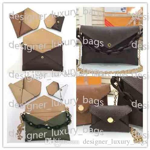 designer handbag fashion chain bag three-piece envelope handbag womens pvc leather classic wallet card bag with box
designer handbag fashion chain bag three-piece envelope handbag womens pvc leather classic wallet card bag with box