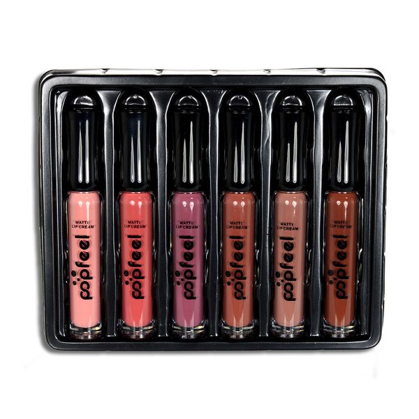 6 colors lips makeup matte liquid lipstick waterproof lip gloss pen red easy to wear make up tint lips cosmetics velvet lipgloss
6 colors lips makeup matte liquid lipstick waterproof lip gloss pen red easy to wear make up tint lips cosmetics velvet lipgloss