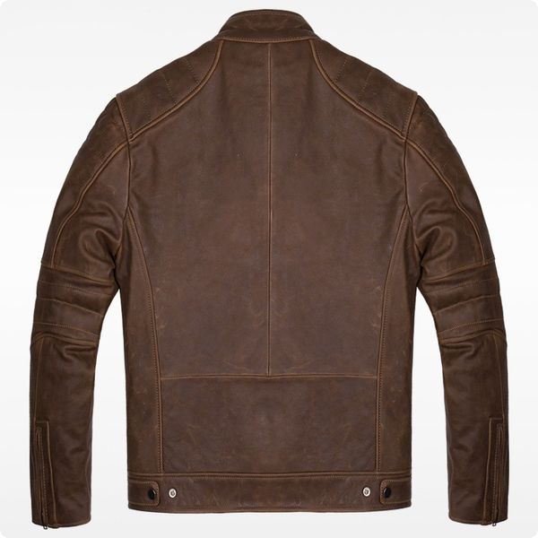 winter fashion male coat cow genuine leather slim fit short jacket stand collar casaca de cuero hombre plus size, Black
winter fashion male coat cow genuine leather slim fit short jacket stand collar casaca de cuero hombre plus size, Black