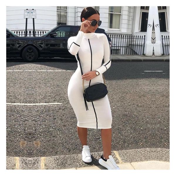 women long dresses casual fashion long sleeve turtleneck dress white color dress for girls autumn winter crew neck clothing s-2xl 2020, Black;gray
women long dresses casual fashion long sleeve turtleneck dress white color dress for girls autumn winter crew neck clothing s-2xl 2020, Black;gray