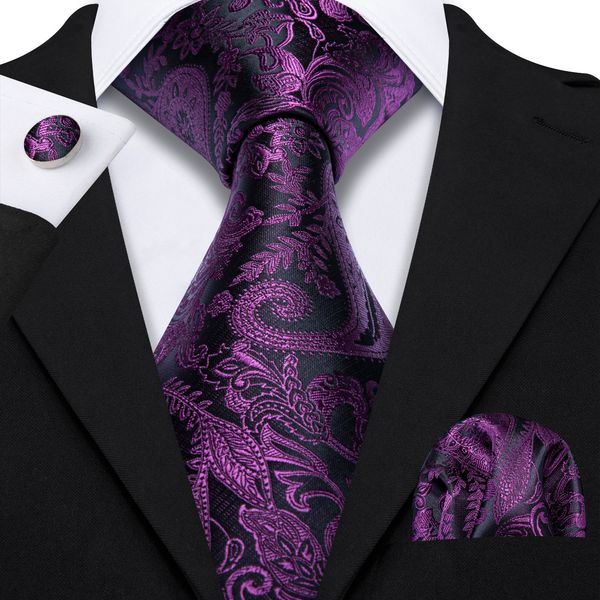 fast shipping tie set purple black paisley men's silk wholesale jacquard woven necktie pocket square cufflinks wedding business n-5134, Black;blue
fast shipping tie set purple black paisley men's silk wholesale jacquard woven necktie pocket square cufflinks wedding business n-5134, Black;blue