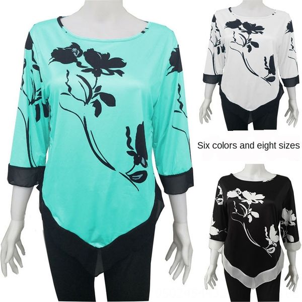 2020 irregular coat clothes women 2020 women's irregular coat t-shirt clothes women's t-shirt women, White