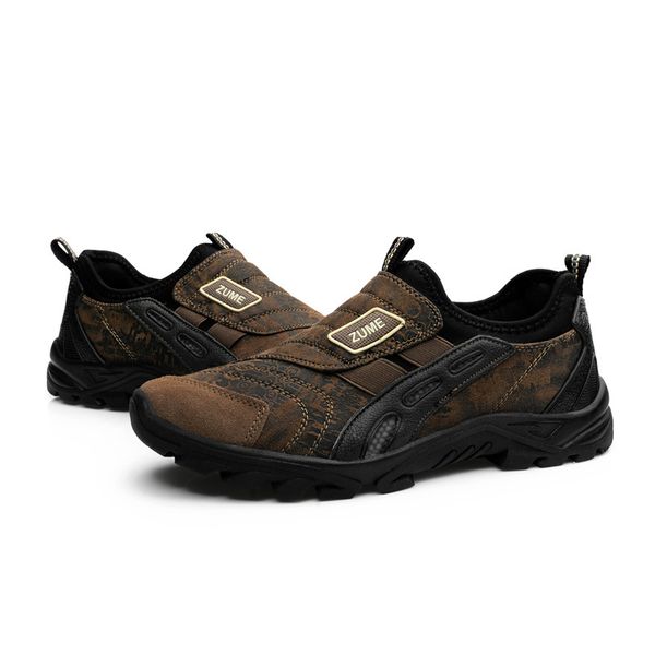 lazy shoes outdoor shoes casual anti-slip climbing, Black