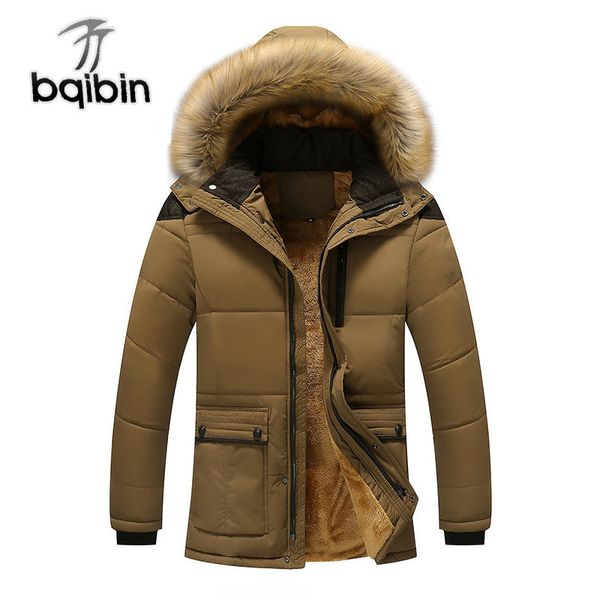 new men parkas warm winter jacket man fleece thick hooded fur collar winter coats windbreak outwear plus size 5xl j501, Black
new men parkas warm winter jacket man fleece thick hooded fur collar winter coats windbreak outwear plus size 5xl j501, Black