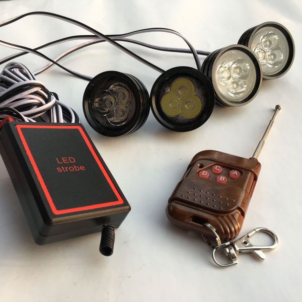 rf remote car led strobe light flasher 4x 3 led light straboscope strobe lights car flasher
rf remote car led strobe light flasher 4x 3 led light straboscope strobe lights car flasher