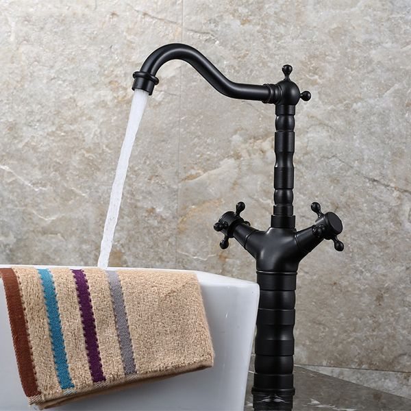 2 styles basin faucet retro black bathroom faucet dual handle water tap deck mounted kitchen vessel sink water hose
2 styles basin faucet retro black bathroom faucet dual handle water tap deck mounted kitchen vessel sink water hose
