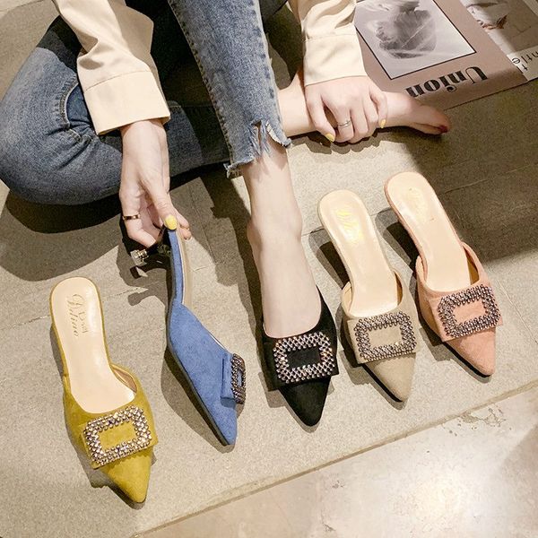 female modis summer ladies low med slippers mule femme sandals flat heels leather new 2019 rubber flavors slides lady mules, Black
female modis summer ladies low med slippers mule femme sandals flat heels leather new 2019 rubber flavors slides lady mules, Black