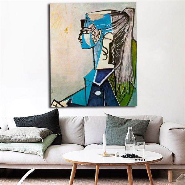 portrait of sylvette david in green chair 1954 by pablo picasso art canvas poster painting wall picture print home bedroom decor
portrait of sylvette david in green chair 1954 by pablo picasso art canvas poster painting wall picture print home bedroom decor