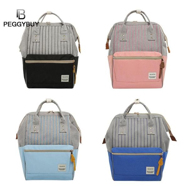 women maternity backpack stripe hit color shoulder school bags mommy diaper bags mother large capacity travel nappy backpacks
women maternity backpack stripe hit color shoulder school bags mommy diaper bags mother large capacity travel nappy backpacks