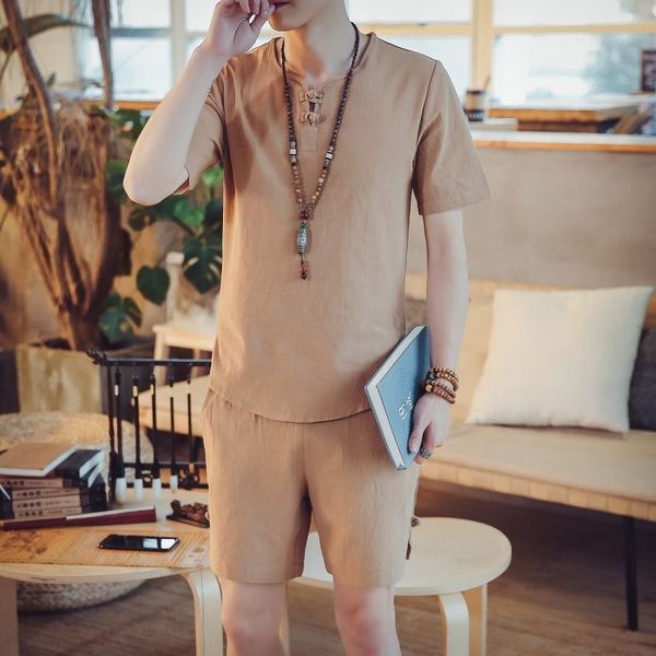 casual tracksuit men set asian size 5xl tracksuit men summer t shirt + pant 2 piece set chandal hombre cotton short sleeve, Gray
casual tracksuit men set asian size 5xl tracksuit men summer t shirt + pant 2 piece set chandal hombre cotton short sleeve, Gray