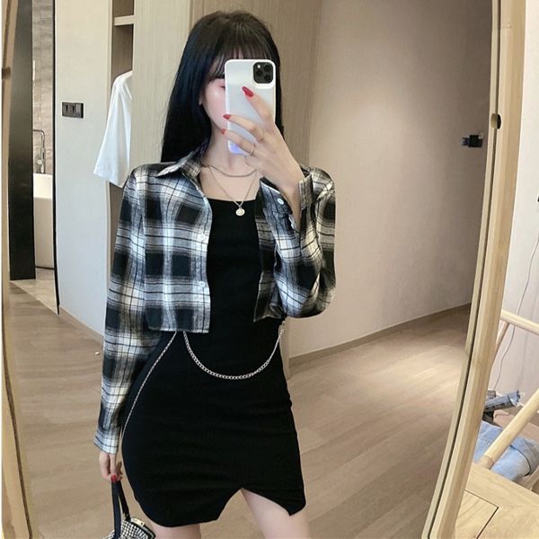 hong kong style bm style костюм все матча plaid короткие куртки sexy split тонкий цепи декоративное жилет юбка женский, Black;white
hong kong style bm style костюм все матча plaid короткие куртки sexy split тонкий цепи декоративное жилет юбка женский, Black;white