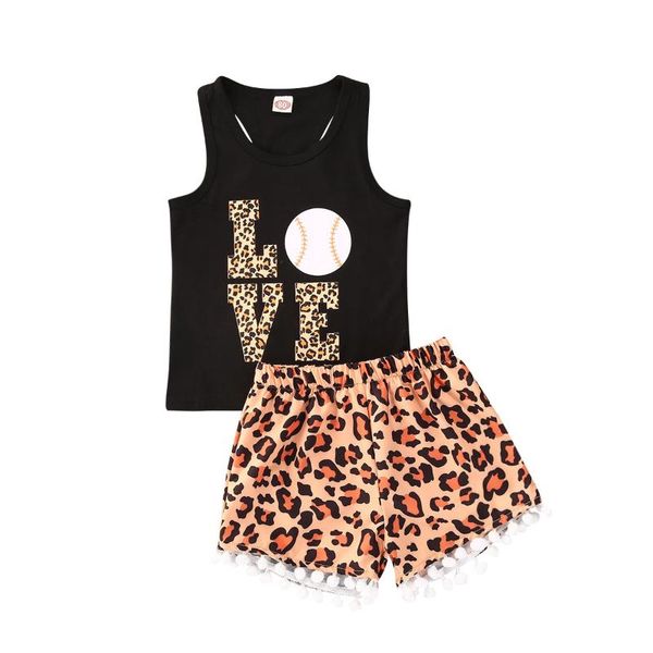 summer 2pcs little girls outfits 2-piece set new fashion casual love letter vest leopard print shorts set for 1-4y toddler girls, White
summer 2pcs little girls outfits 2-piece set new fashion casual love letter vest leopard print shorts set for 1-4y toddler girls, White