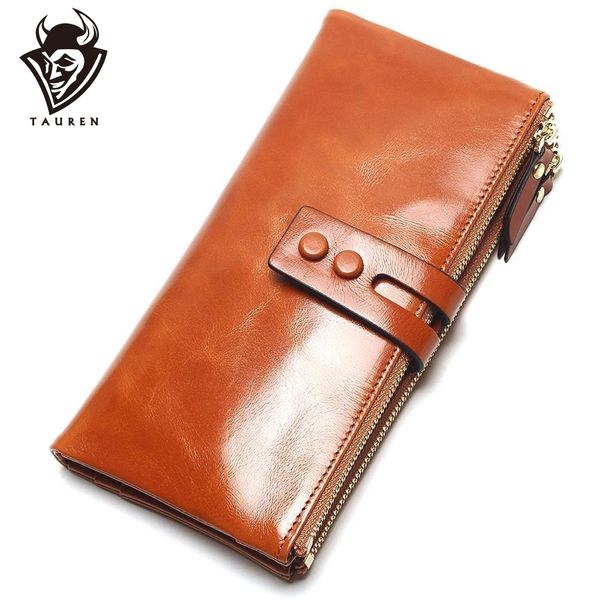 2019 new fashion women oil wax wallets female genuine leather womens wallet zipper design women's purse ladies long phone holder, Red;black
2019 new fashion women oil wax wallets female genuine leather womens wallet zipper design women's purse ladies long phone holder, Red;black