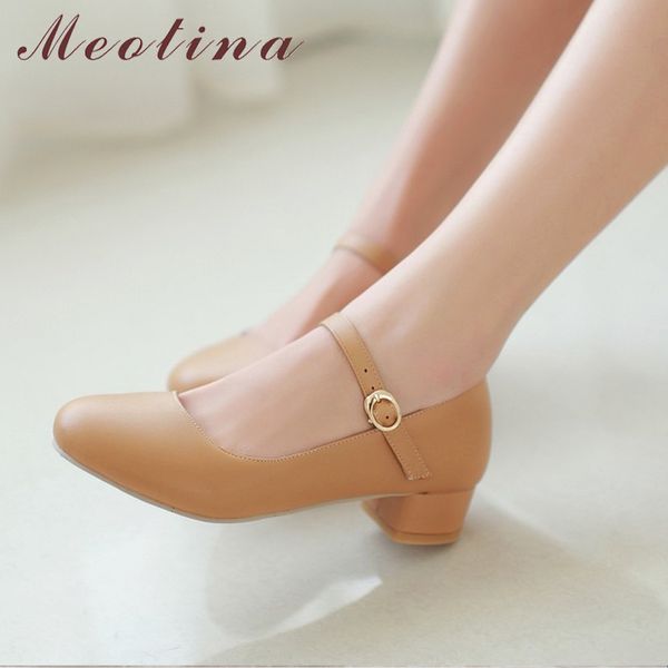 meotina women shoes 2019 pumps spring mary jane thick low heels shoes female buckle round toe shoes pink blue big size 9 42 43, Black
meotina women shoes 2019 pumps spring mary jane thick low heels shoes female buckle round toe shoes pink blue big size 9 42 43, Black