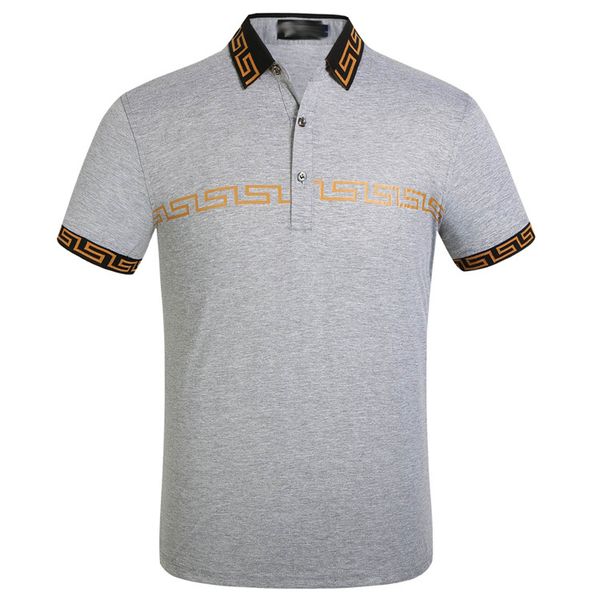 trendy clothes tee shirt luxury mens designer gray polo t shirts summer short sleeved lapel turn down collar polo shirts, White;black
trendy clothes tee shirt luxury mens designer gray polo t shirts summer short sleeved lapel turn down collar polo shirts, White;black
