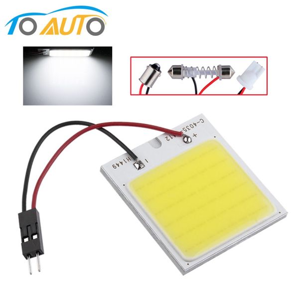 2pcs panel t10 w5w ba9s t4w led festoon c5w led cob 48 smd chips car interior light dome lamp adapter bulbs auto 6000k white
2pcs panel t10 w5w ba9s t4w led festoon c5w led cob 48 smd chips car interior light dome lamp adapter bulbs auto 6000k white