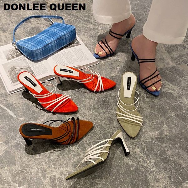 fashion thin high heel sandals women slip on slipper slides narrow band sandal summer flip flops outdoor slipper sandalias mujer, Black
fashion thin high heel sandals women slip on slipper slides narrow band sandal summer flip flops outdoor slipper sandalias mujer, Black