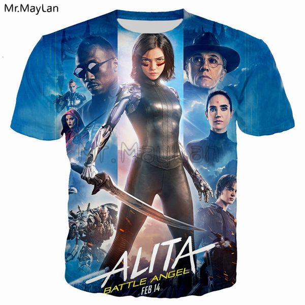mechanical girl movie alita: battle angel printed 3d tshirt men/women hiphop streetwear tee t shirt boys cool clothes 5xl, White;black
mechanical girl movie alita: battle angel printed 3d tshirt men/women hiphop streetwear tee t shirt boys cool clothes 5xl, White;black