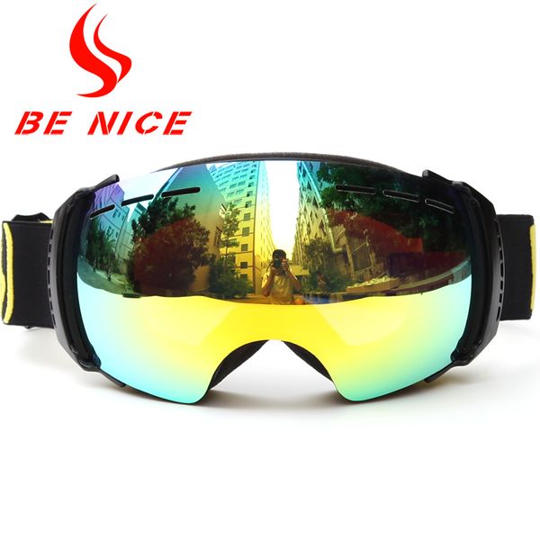 benice ski goggles double lens anti-fog spherical professional snow goggles women multicolor snow accept myopia glasses
benice ski goggles double lens anti-fog spherical professional snow goggles women multicolor snow accept myopia glasses