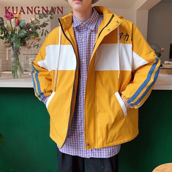 kuangnan japan style warm winter jacket men clothes parka winter jackets mens overcoat 2018 long coat mens parkas 5xl, Black
kuangnan japan style warm winter jacket men clothes parka winter jackets mens overcoat 2018 long coat mens parkas 5xl, Black