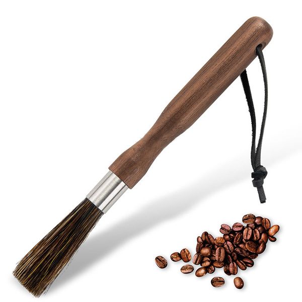 1 pcs coffee grinder cleaning brush boar bristles walnut wood handle with hanging belt 2019ing
1 pcs coffee grinder cleaning brush boar bristles walnut wood handle with hanging belt 2019ing