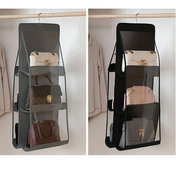 hanging bag organizer wardrobe transparent storage bag for handbag closet shoes organizer door wall sundries pouch
hanging bag organizer wardrobe transparent storage bag for handbag closet shoes organizer door wall sundries pouch
