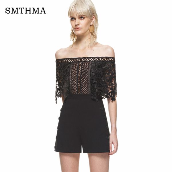 smthma 2019 new arrive self portrait black lace patchwork jumpsuit/playsuit, Black;white
smthma 2019 new arrive self portrait black lace patchwork jumpsuit/playsuit, Black;white