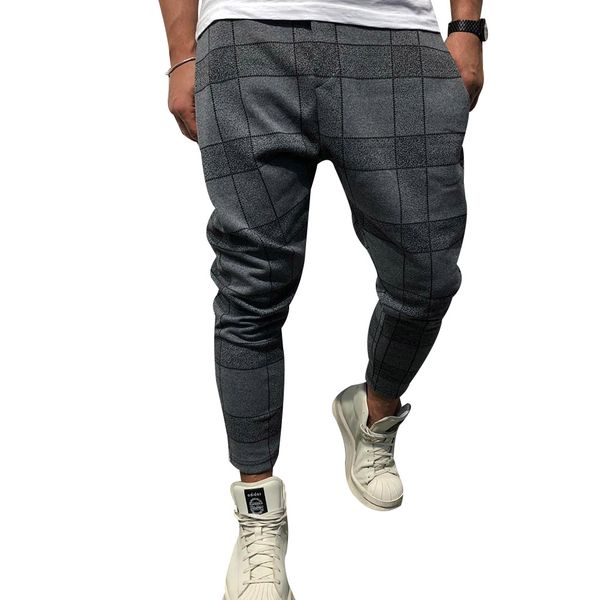 casual plaid cotton ankle-length men's jeans mid waist pants slim men pencil pants cotton fit size masculina male trousers, Black
casual plaid cotton ankle-length men's jeans mid waist pants slim men pencil pants cotton fit size masculina male trousers, Black