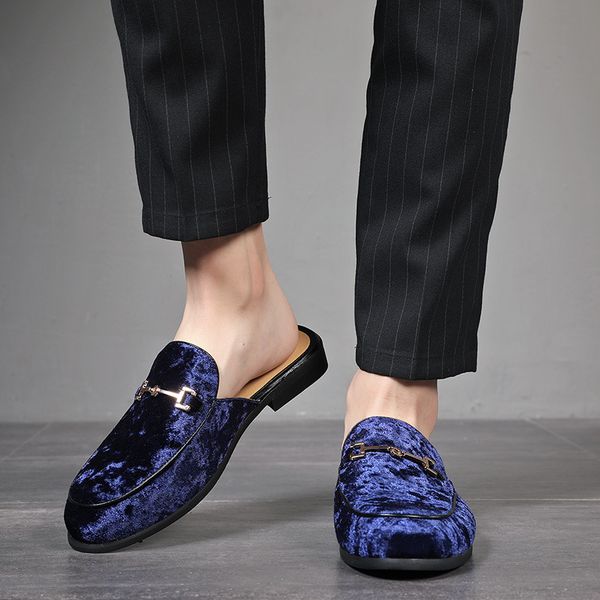 half shoes for men designer mule masculino slip on shoes men italian brand fashion half zapatillas hombre casual 47 48, Black
half shoes for men designer mule masculino slip on shoes men italian brand fashion half zapatillas hombre casual 47 48, Black