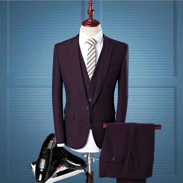 2020 новый однобортный мужские костюмы формальные 3 шт набор китайский жениха tuxedos тонкий свадебный костюм, White;black
2020 новый однобортный мужские костюмы формальные 3 шт набор китайский жениха tuxedos тонкий свадебный костюм, White;black