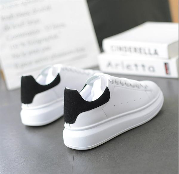 1 the highest quality men and women couple small white shoes 2019 tide shoes thick bottom wild basic casual shoes, Black
1 the highest quality men and women couple small white shoes 2019 tide shoes thick bottom wild basic casual shoes, Black
