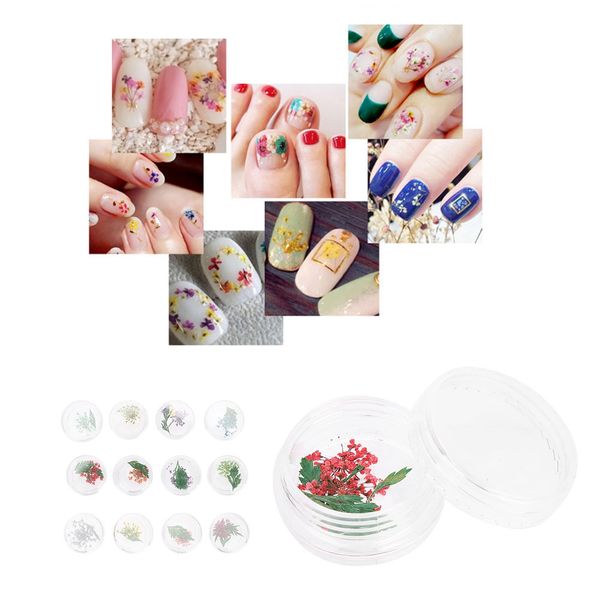 12colors nail natural dry flower decor manicure floral sticker rhinestones nail art decorations art diy tool, Silver;gold
12colors nail natural dry flower decor manicure floral sticker rhinestones nail art decorations art diy tool, Silver;gold