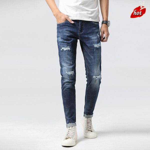 high street men's jeans blue color hip hop skinny slim fit jeans men spring summer brand ripped hole beggar pencil pants o8r2
high street men's jeans blue color hip hop skinny slim fit jeans men spring summer brand ripped hole beggar pencil pants o8r2