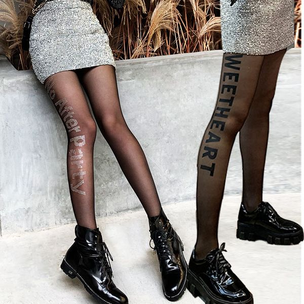 fashion women black pantyhose elastic printing letter stockings female ultra thin mesh fishnet patterned pantyhose tights, Black;white
fashion women black pantyhose elastic printing letter stockings female ultra thin mesh fishnet patterned pantyhose tights, Black;white