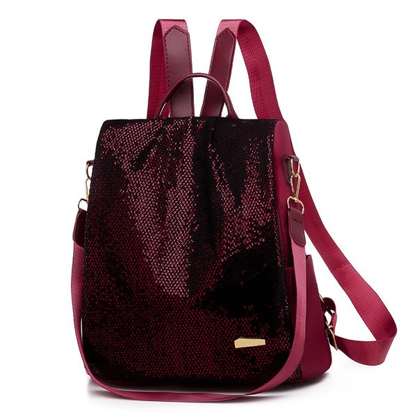 women backpack female rucksack soft lightweight oxford sequined backpack for women anti-theft design women's shoulder bag
women backpack female rucksack soft lightweight oxford sequined backpack for women anti-theft design women's shoulder bag