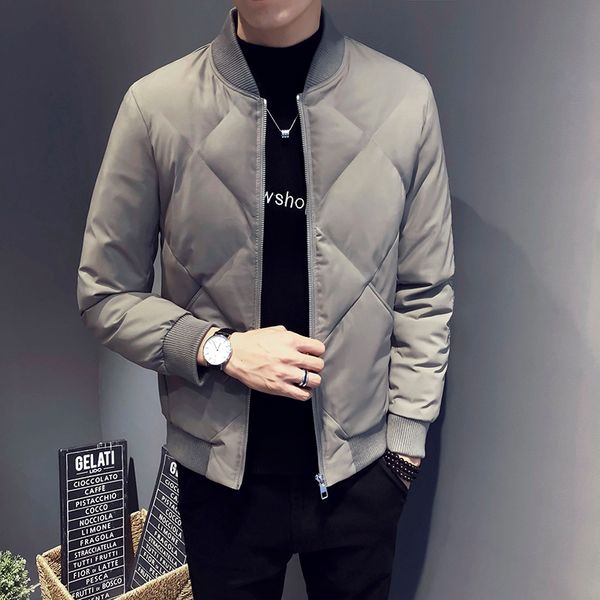 winter down jacket men's warm thick fashion parka men solid color casual slim jacket man wild cotton collar coat men m-5xl, Black
winter down jacket men's warm thick fashion parka men solid color casual slim jacket man wild cotton collar coat men m-5xl, Black